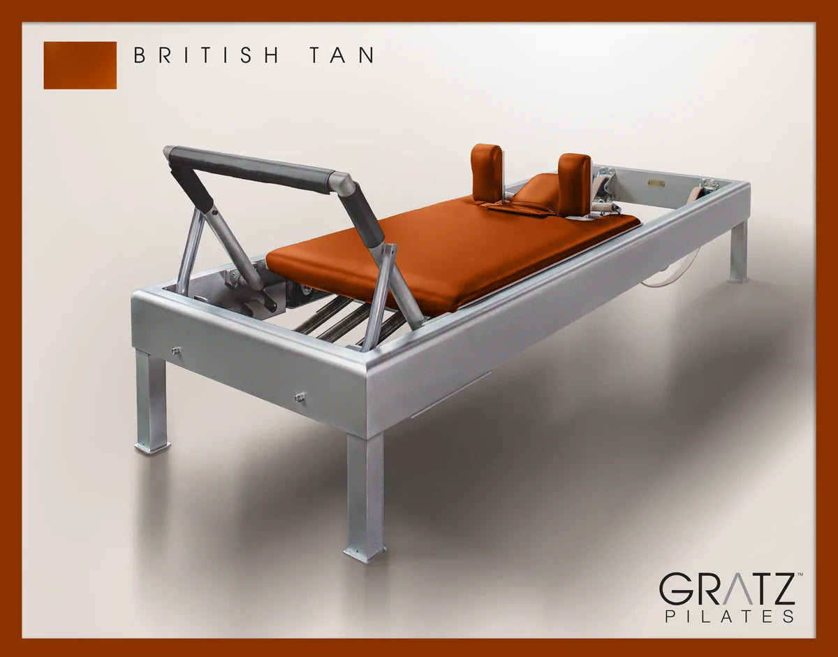 86" Archive Reformer Pilates Equipment In Aluminum