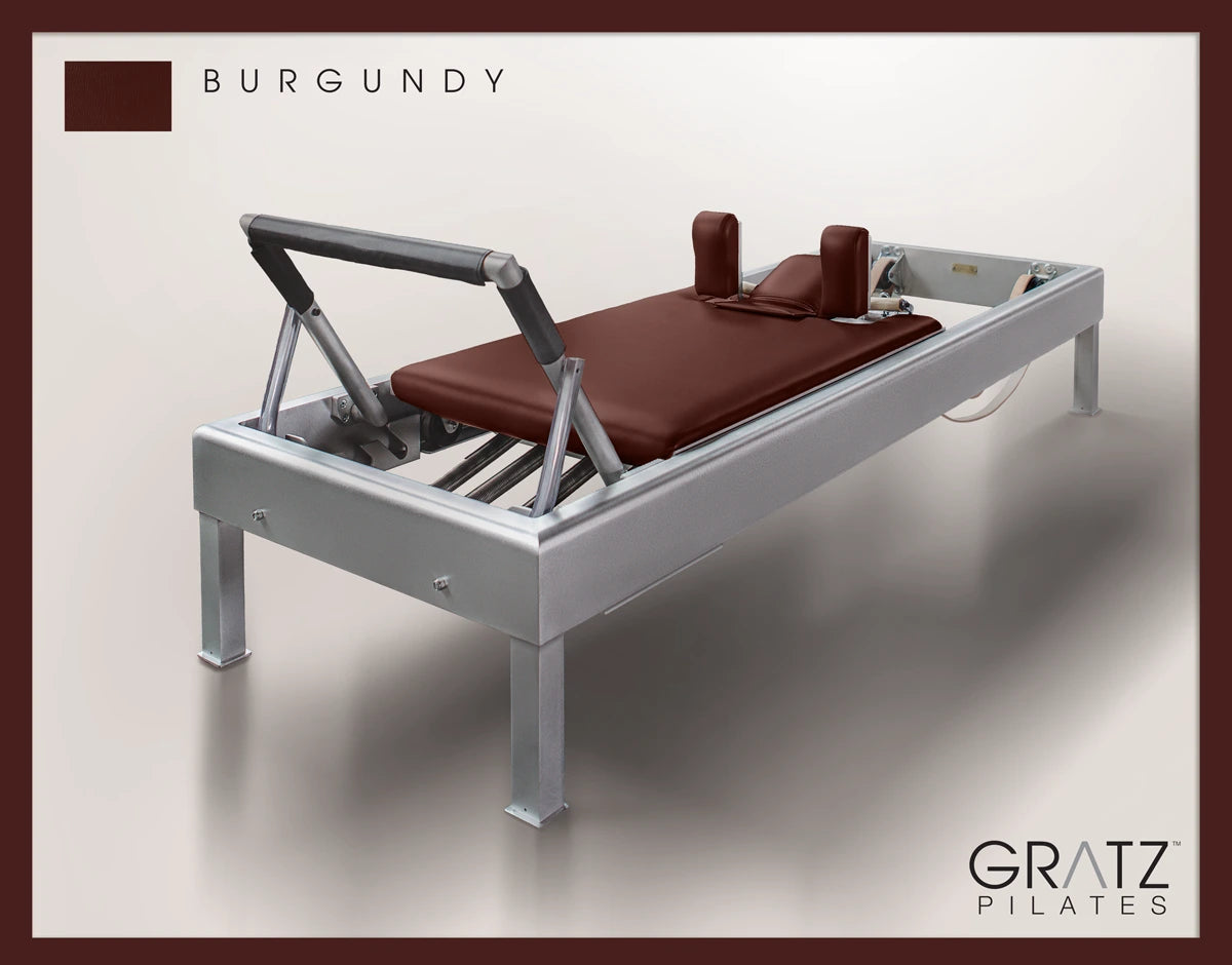 80" Archive Reformer Pilates Equipment In Aluminum