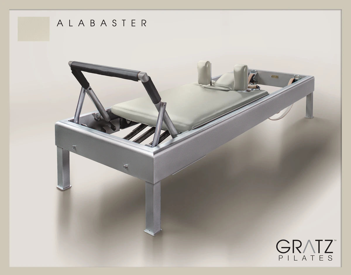 80" Archive Reformer Pilates Equipment In Aluminum