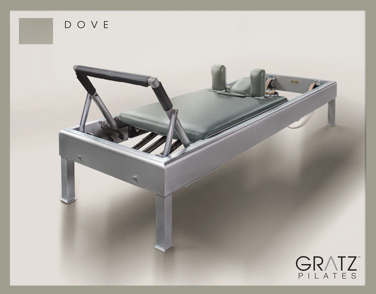 80" Archive Reformer Pilates Equipment In Aluminum