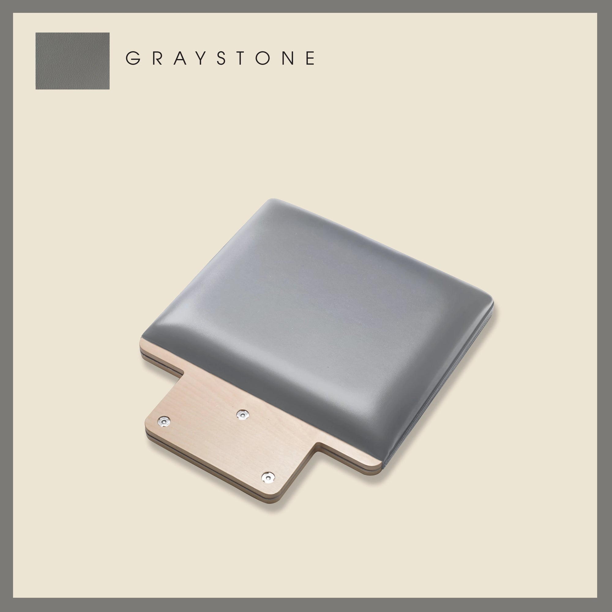 Greystone padded jump board with a sleek, minimalistic design on a light beige background.